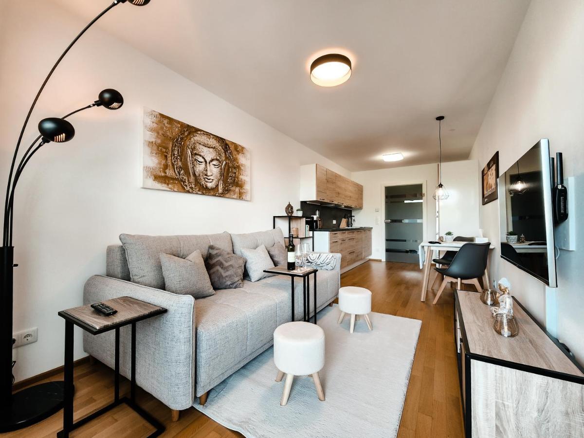 Vienna Green - Modern New Apartment, Old Danube Exteriér fotografie