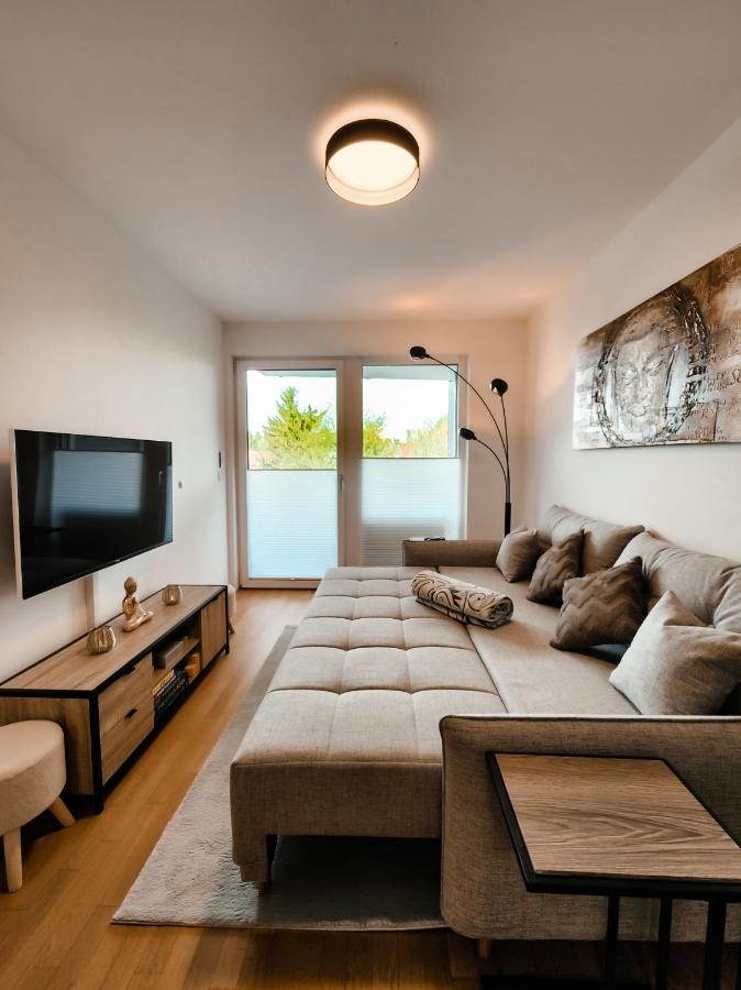 Vienna Green - Modern New Apartment, Old Danube Exteriér fotografie